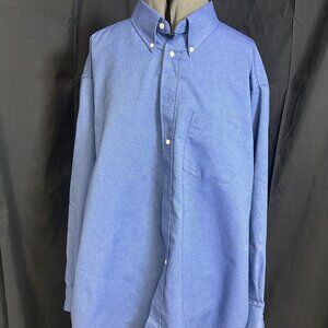 Blue Oxford Button Down Shirt